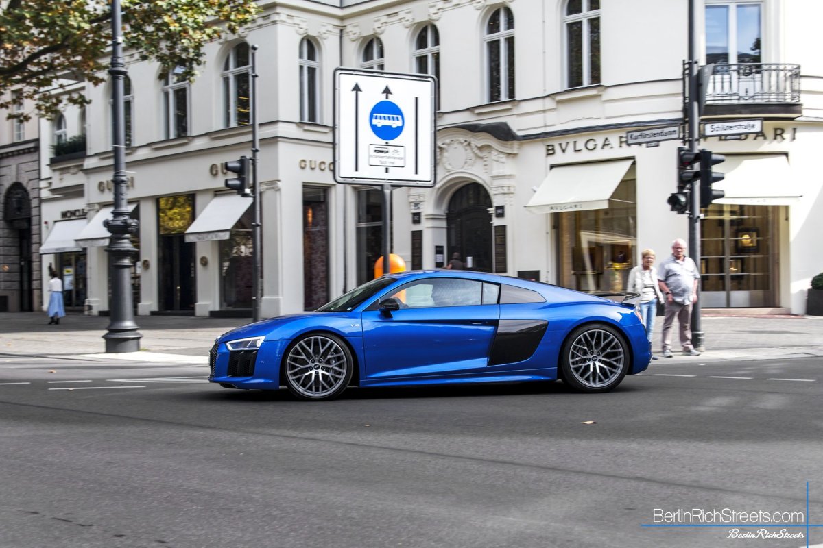 Audi R8 V10 Plus (2016) spotted in Berlin — BerlinRichStreets